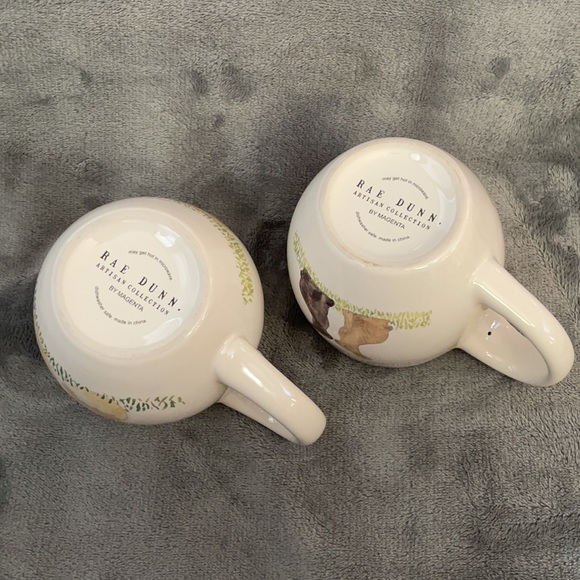 2018 Rae Dunn HAPPY EASTER double-sided mug x2 - Picture 6 of 6